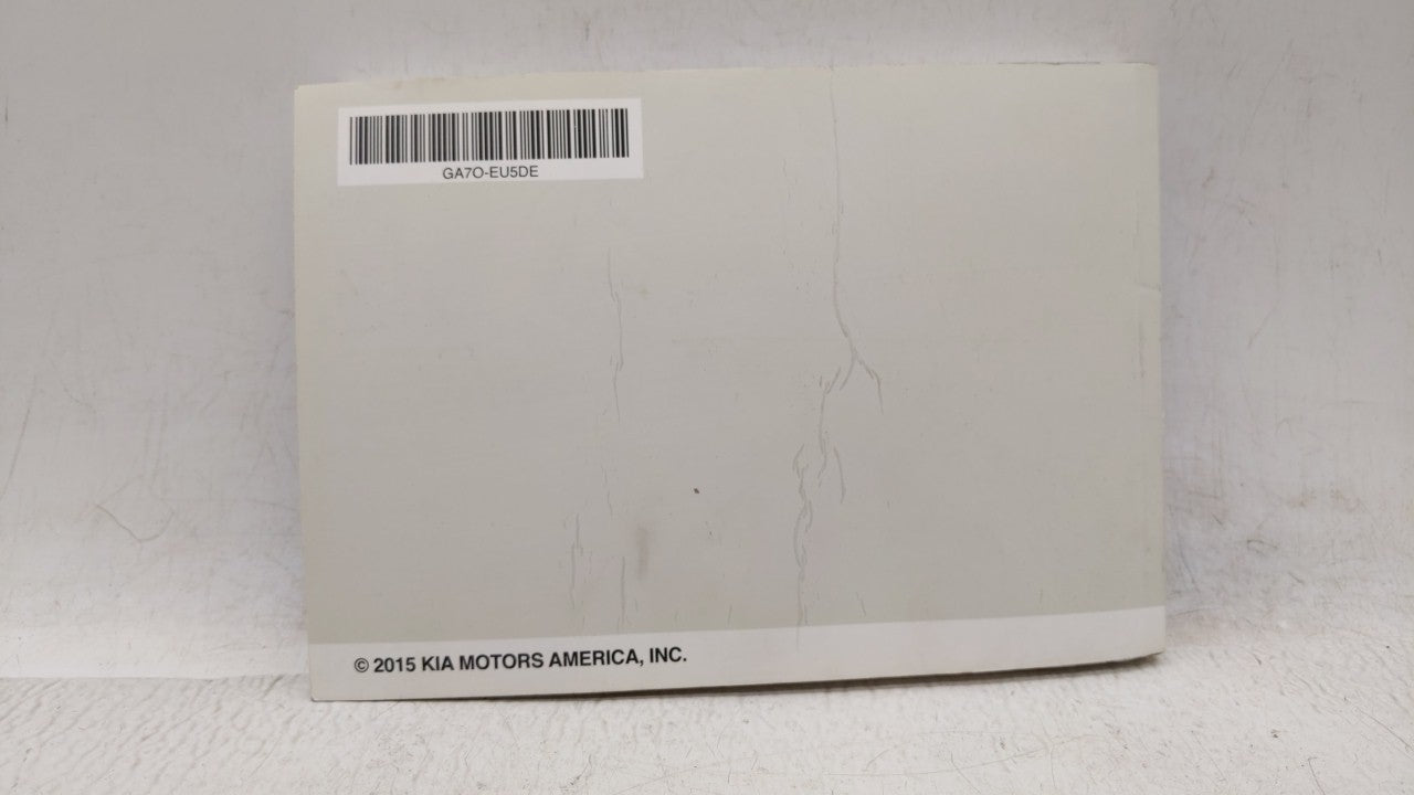 2016 Kia Forte Owners Manual Book Guide OEM Used Auto Parts - Oemusedautoparts1.com