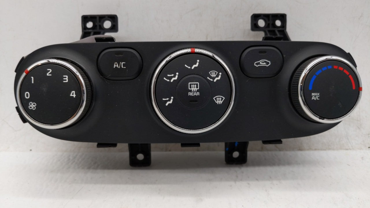 2014-2016 Kia Forte Climate Control Module Temperature AC/Heater Replacement P/N:97250-A7051WK 97250-B0AA0 Fits OEM Used Aut
