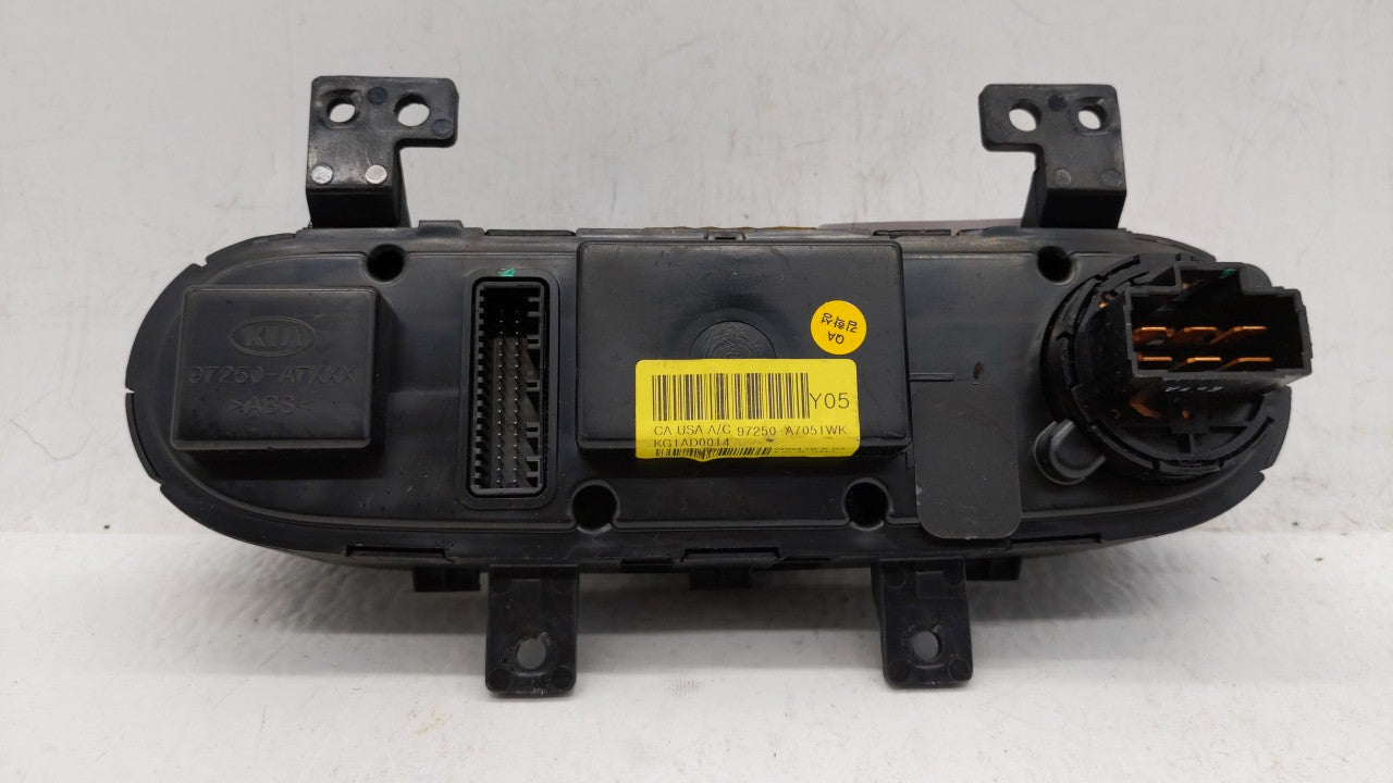 2014-2016 Kia Forte Climate Control Module Temperature AC/Heater Replacement P/N:97250-A7051WK 97250-B0AA0 Fits OEM Used Aut