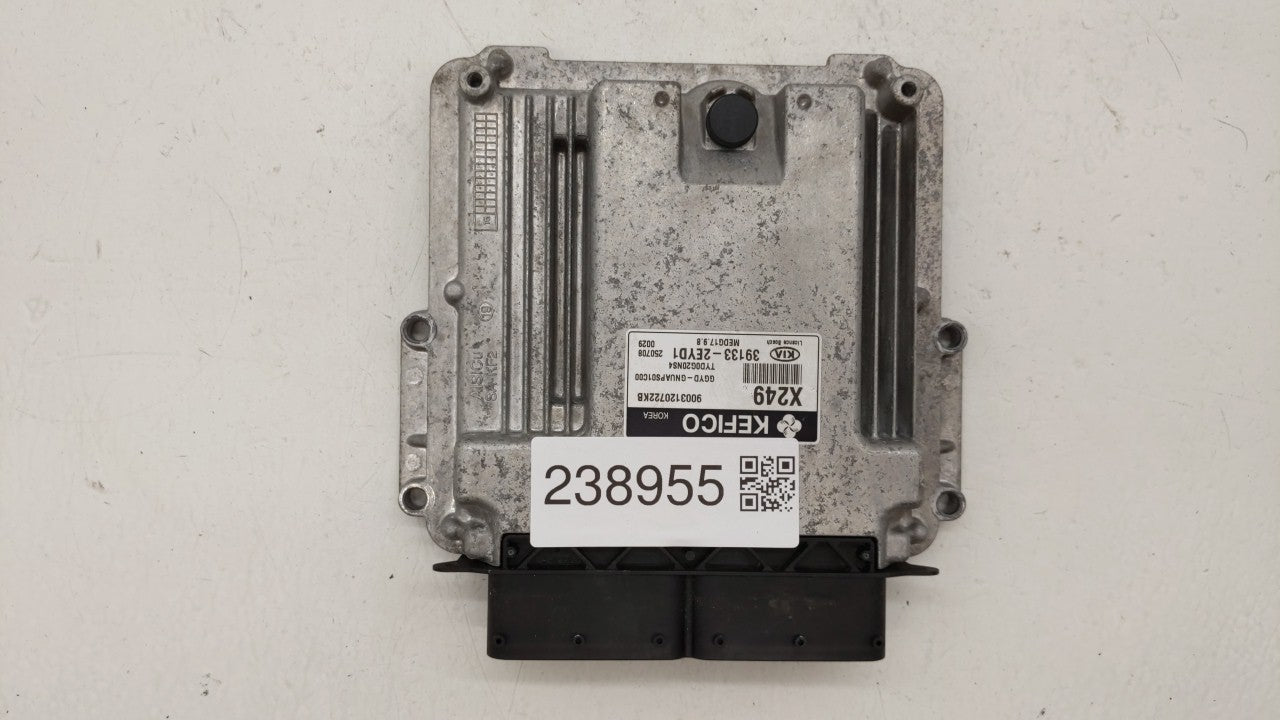 2016 Kia Forte PCM Engine Control Computer ECU ECM PCU OEM P/N:39133-2EYD1 39133-2EYB7 Fits OEM Used Auto Parts - Oemusedaut