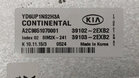 2016 Kia Forte PCM Engine Control Computer ECU ECM PCU OEM P/N:39106-2XA2 39102-2EXB2, 39103-2EXB2 Fits OEM Used Auto Parts 