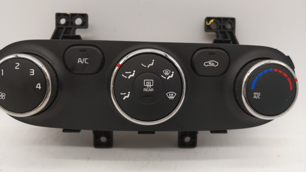 2014-2016 Kia Forte Climate Control Module Temperature AC/Heater Replacement P/N:97250-A7051WK 97250-B0AA0 Fits OEM Used Aut