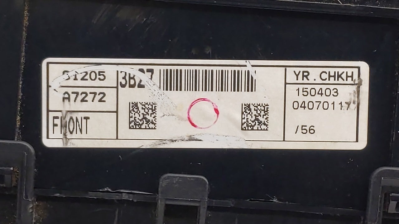 2014-2016 Kia Forte Fusebox Fuse Box Panel Relay Module P/N:91204-A7992 91204-A7630 Fits Fits 2014 2015 2016 OEM Used Auto P