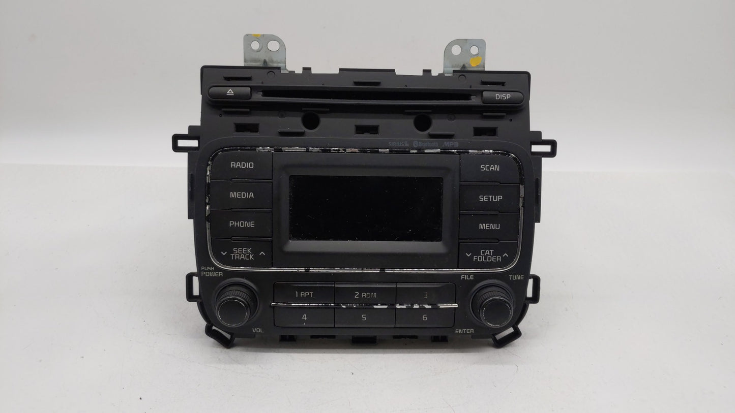 2014-2016 Kia Forte Radio AM FM Cd Player Receiver Replacement P/N:96170A7171WK 96170-A7171WK Fits Fits 2014 2015 2016 OEM U
