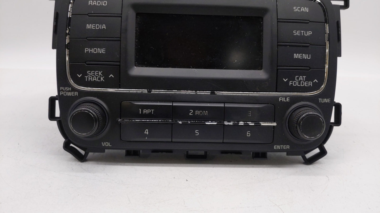 2014-2016 Kia Forte Radio AM FM Cd Player Receiver Replacement P/N:96170A7171WK 96170-A7171WK Fits Fits 2014 2015 2016 OEM U