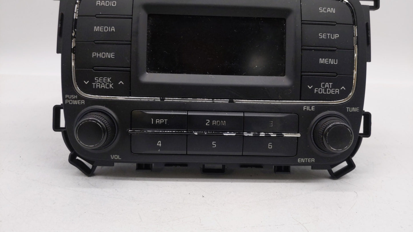 2014-2016 Kia Forte Radio AM FM Cd Player Receiver Replacement P/N:96170A7171WK 96170-A7171WK Fits Fits 2014 2015 2016 OEM U