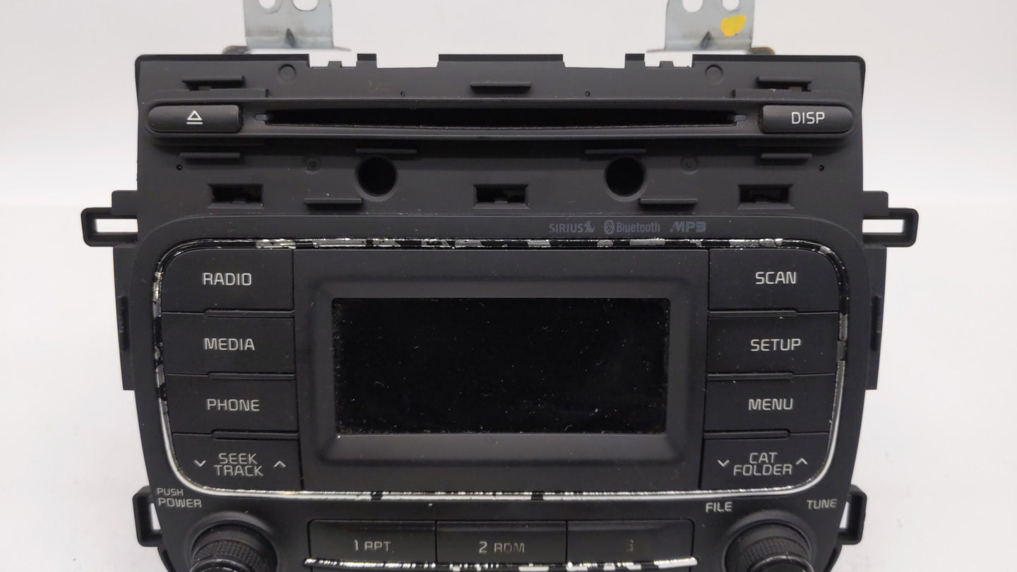 2014-2016 Kia Forte Radio AM FM Cd Player Receiver Replacement P/N:96170A7171WK 96170-A7171WK Fits Fits 2014 2015 2016 OEM U