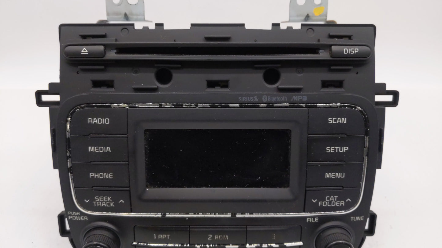 2014-2016 Kia Forte Radio AM FM Cd Player Receiver Replacement P/N:96170A7171WK 96170-A7171WK Fits Fits 2014 2015 2016 OEM U