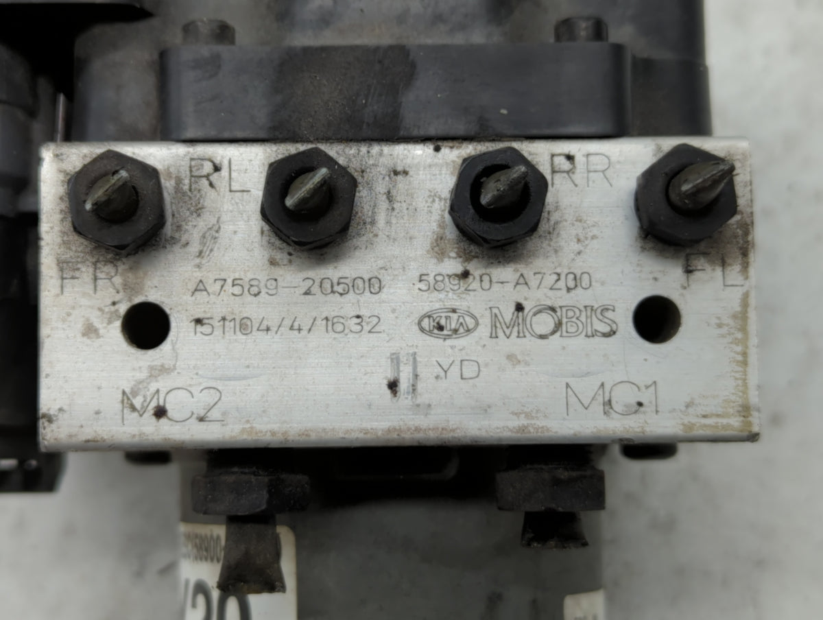 2014-2016 Kia Forte Anti-Lock Brake ABS Pump Module Actuator OEM P/N:58900-A7200 58920-A7200 Fits Fits 2014 2015 2016 OEM Us