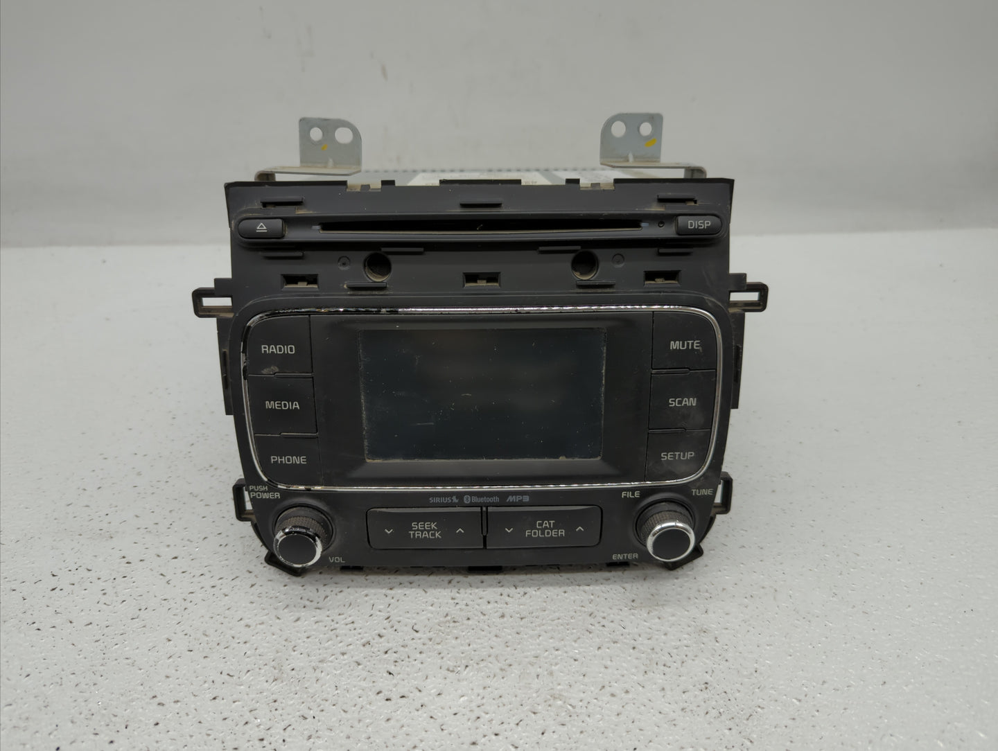 2015-2016 Kia Forte Radio AM FM Cd Player Receiver Replacement P/N:96160-A710WK 96180-A7290WK Fits Fits 2015 2016 OEM Used A