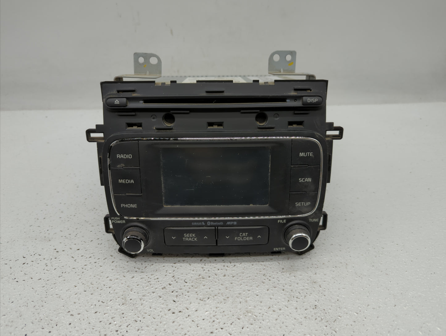 2015-2016 Kia Forte Radio AM FM Cd Player Receiver Replacement P/N:96160-A710WK 96180-A7290WK Fits Fits 2015 2016 OEM Used A