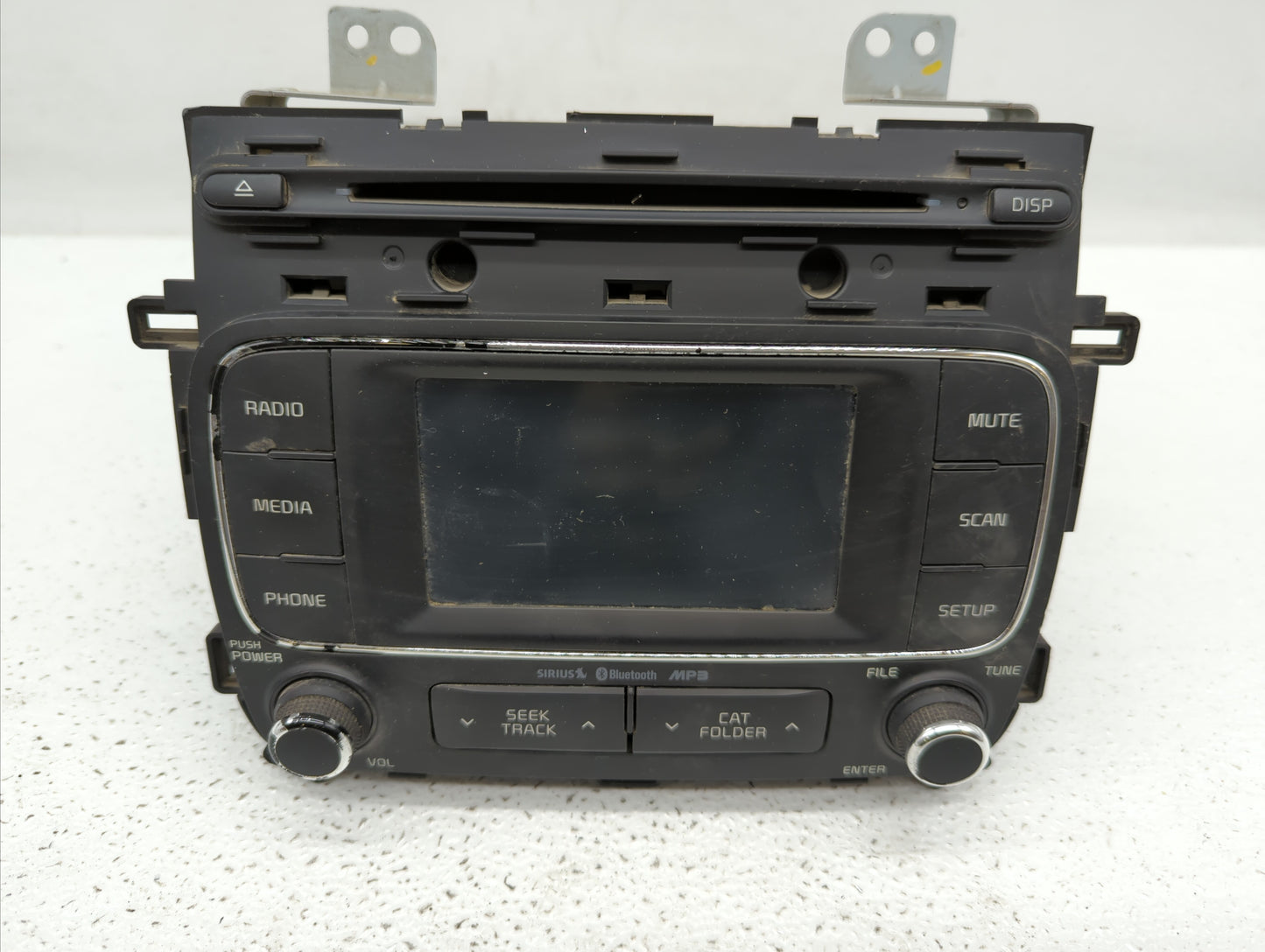 2015-2016 Kia Forte Radio AM FM Cd Player Receiver Replacement P/N:96160-A710WK 96180-A7290WK Fits Fits 2015 2016 OEM Used A