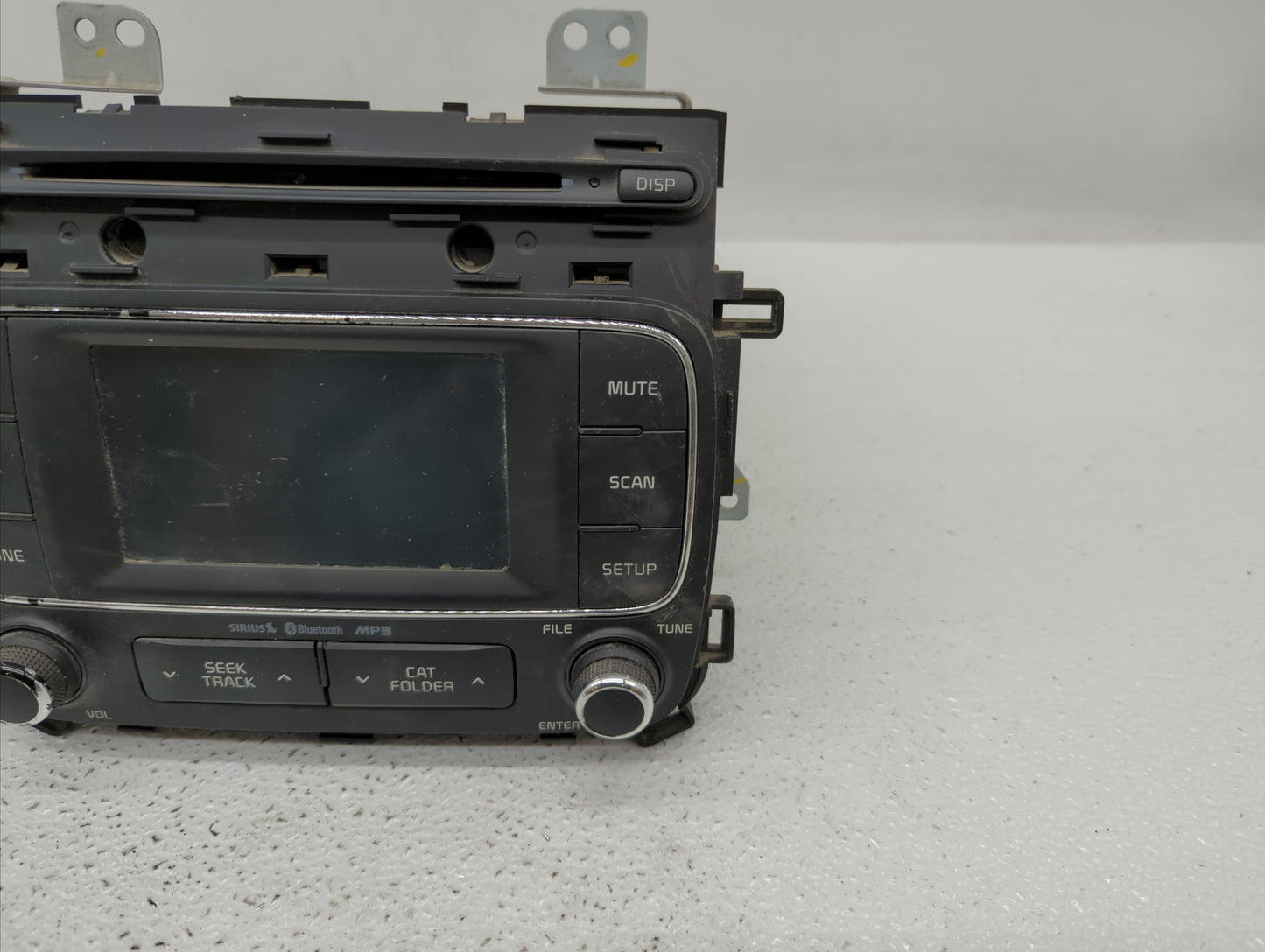 2015-2016 Kia Forte Radio AM FM Cd Player Receiver Replacement P/N:96160-A710WK 96180-A7290WK Fits Fits 2015 2016 OEM Used A