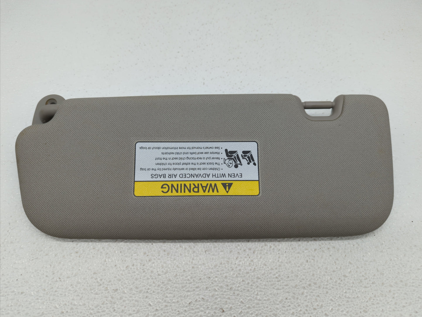 2014-2016 Kia Forte Sun Visor Shade Replacement Passenger Right Mirror Fits Fits 2014 2015 2016 OEM Used Auto Parts - Oemuse