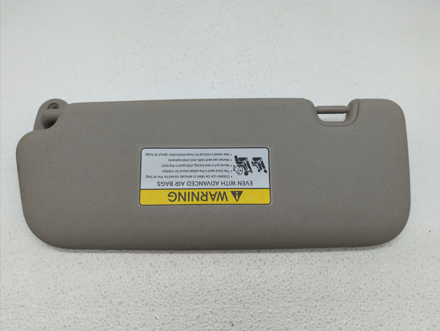 2014-2016 Kia Forte Sun Visor Shade Replacement Passenger Right Mirror Fits Fits 2014 2015 2016 OEM Used Auto Parts - Oemuse