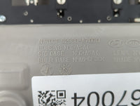 2016 Kia Forte Overhead Roof Console Grey - Oemusedautoparts1.com