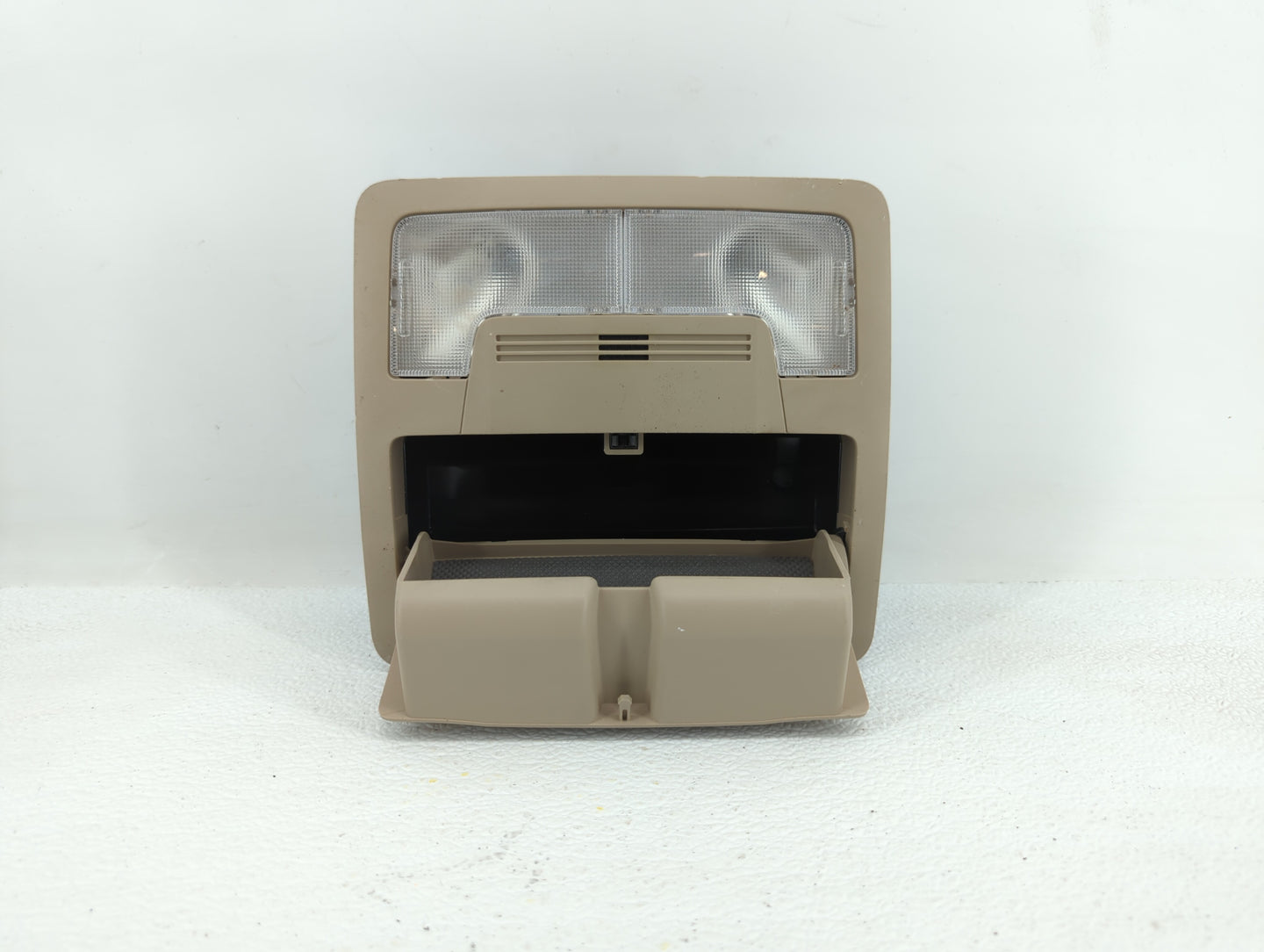 2016 Kia Forte Overhead Roof Console Beige - Oemusedautoparts1.com