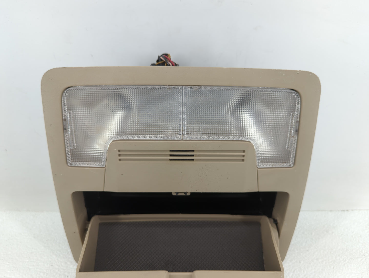 2016 Kia Forte Overhead Roof Console Beige - Oemusedautoparts1.com