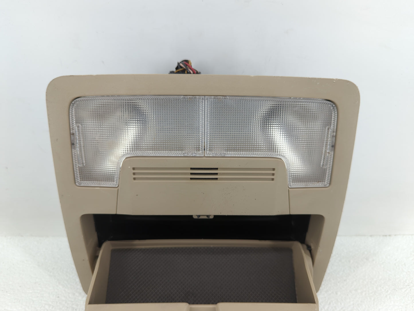 2016 Kia Forte Overhead Roof Console Beige - Oemusedautoparts1.com