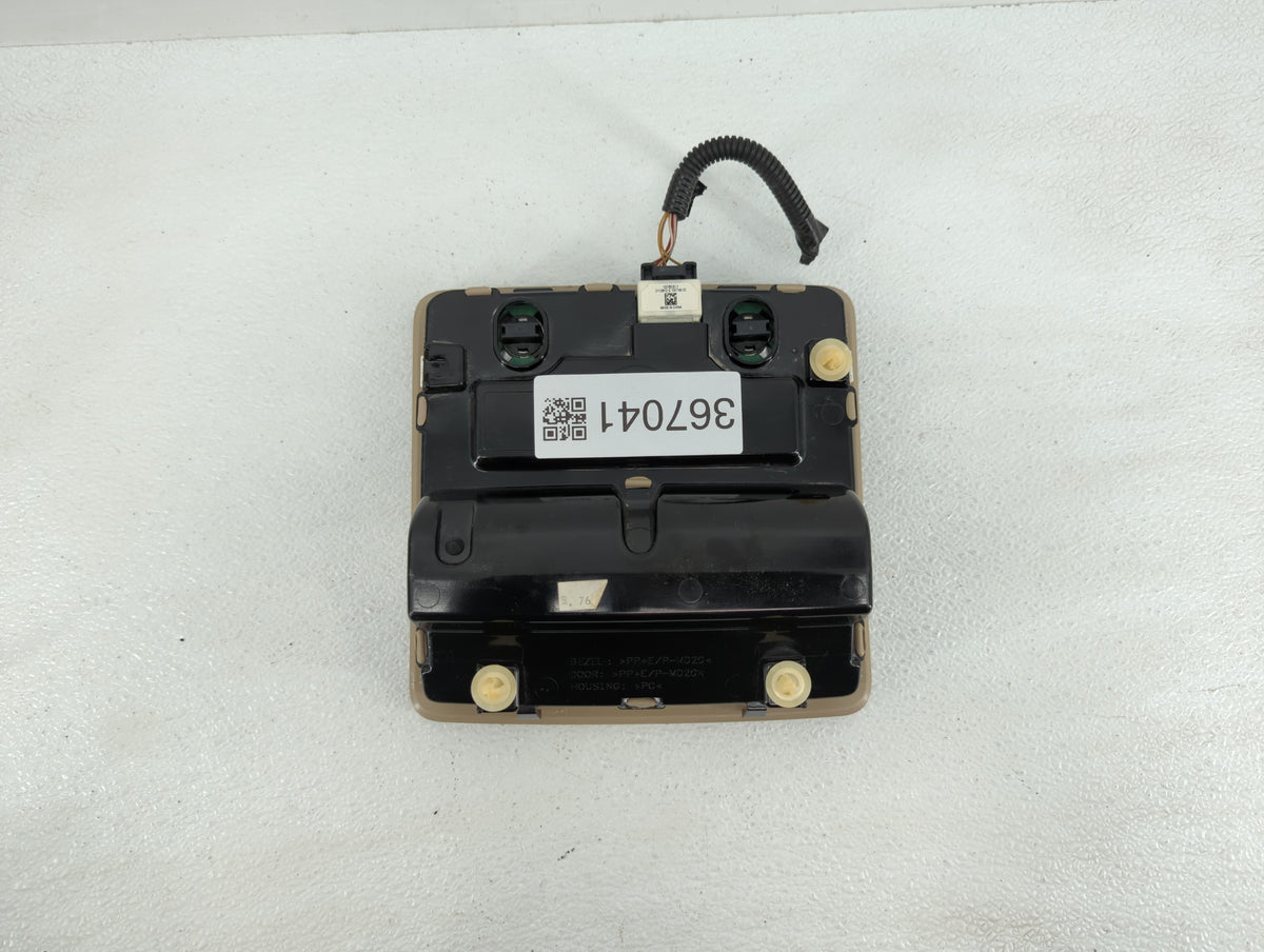 2016 Kia Forte Overhead Roof Console Beige - Oemusedautoparts1.com