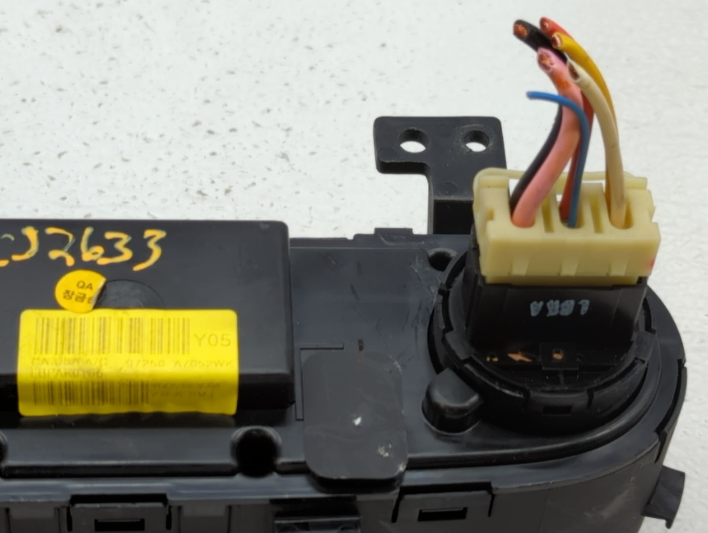 2014-2016 Kia Forte Climate Control Module Temperature AC/Heater Replacement P/N:97250-A7XXX 97250-A7050WK Fits OEM Used Aut