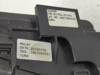 2014-2016 Kia Forte Fusebox Fuse Box Panel Relay Module P/N:91950-3X510 Fits Fits 2014 2015 2016 OEM Used Auto Parts - Oemus