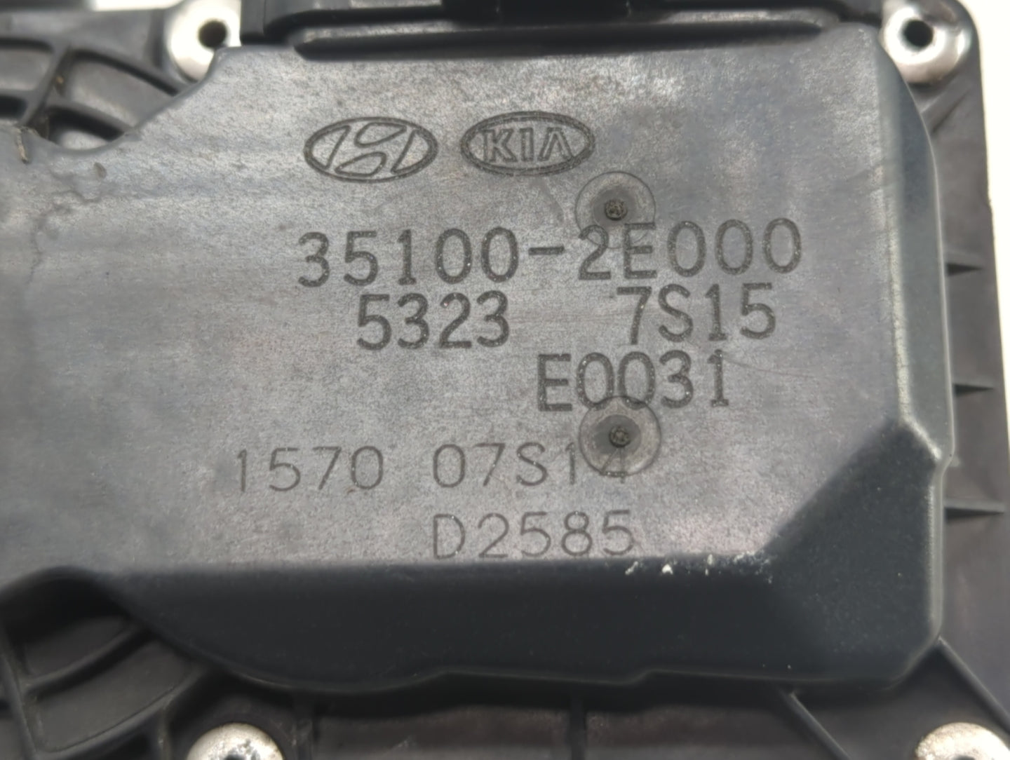 2014-2018 Kia Forte Throttle Body P/N:1570 07S14 35100-2E000, 1302150124 Fits Fits 2011 2012 2013 2014 2015 2016 2017 2018 2