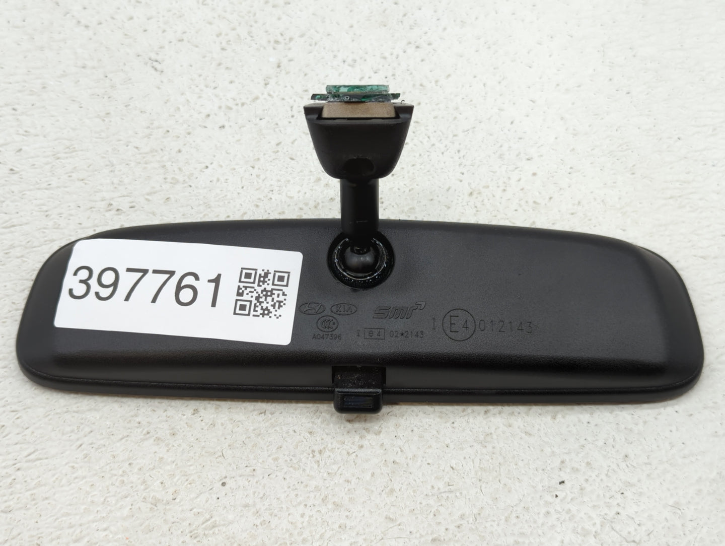 2010-2019 Kia Forte Interior Rear View Mirror Replacement OEM P/N:E13049848 E4012143 Fits OEM Used Auto Parts - Oemusedautop