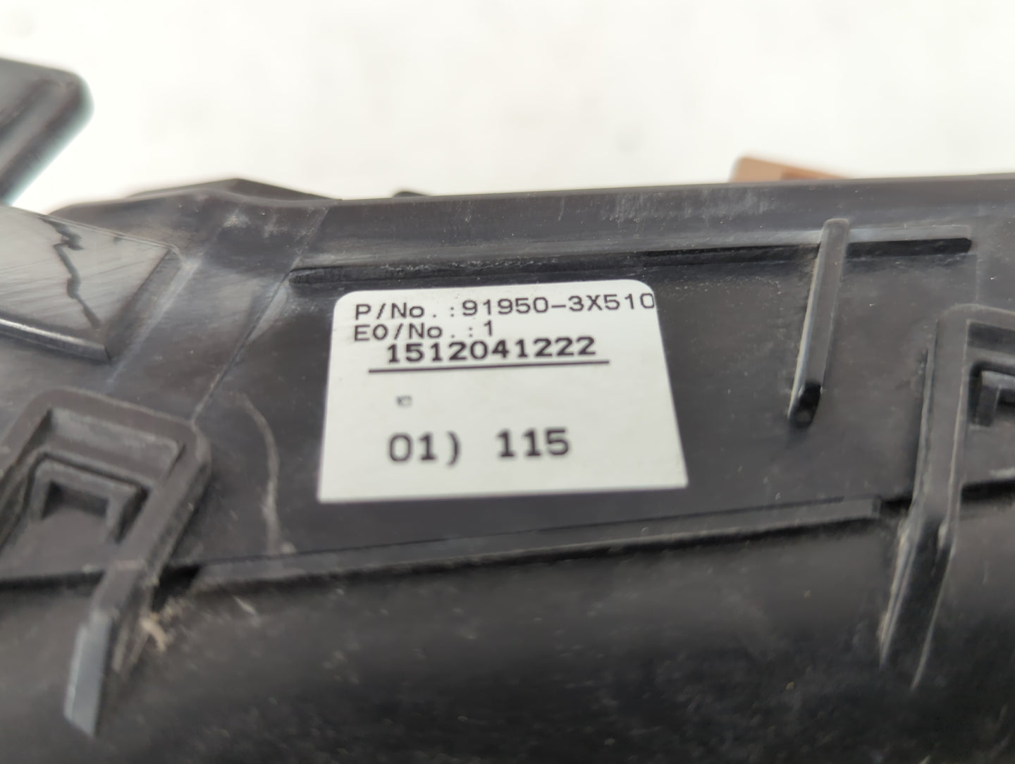 2014-2016 Kia Forte Fusebox Fuse Box Panel Relay Module P/N:91950-3X510 Fits Fits 2014 2015 2016 OEM Used Auto Parts - Oemus