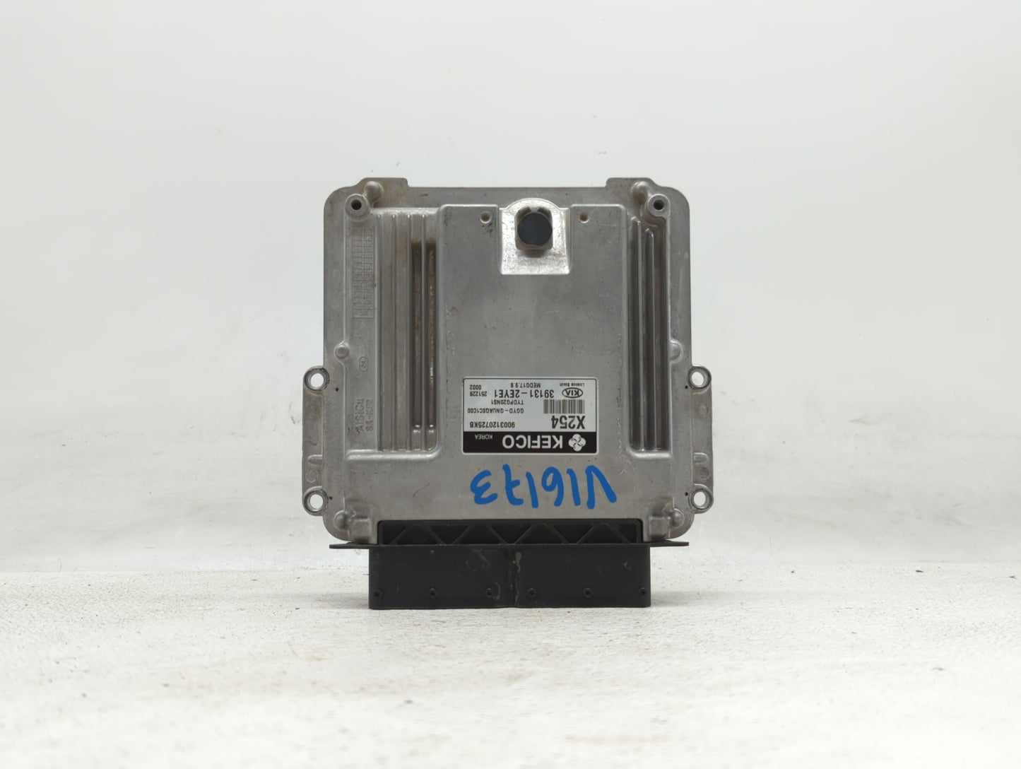 2016 Kia Forte PCM Engine Control Computer ECU ECM PCU OEM P/N:39131-2EYE1 Fits OEM Used Auto Parts - Oemusedautoparts1.com