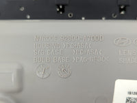 2016 Kia Forte Overhead Roof Console Grey - Oemusedautoparts1.com
