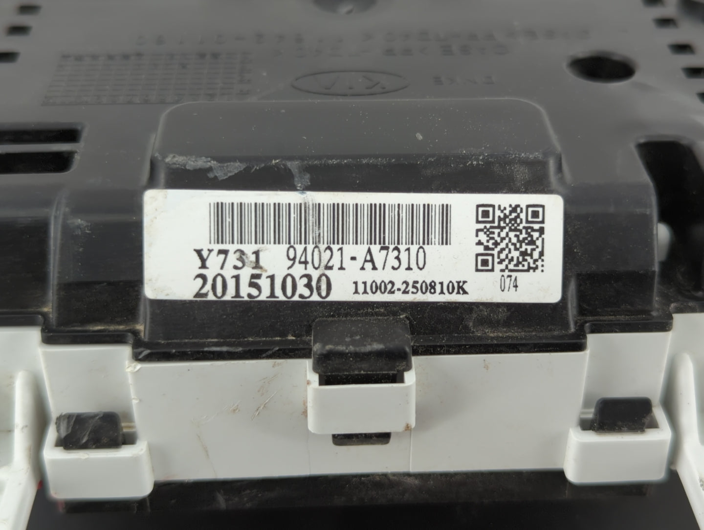 2014-2016 Kia Forte Instrument Cluster Speedometer Gauges P/N:94021-A7310 Fits Fits 2014 2015 2016 OEM Used Auto Parts - Oem