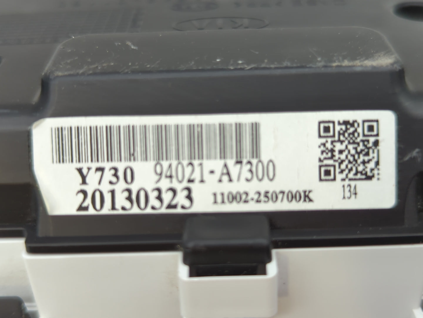2016 Kia Forte Instrument Cluster Speedometer Gauges P/N:94021-A7300 Fits OEM Used Auto Parts - Oemusedautoparts1.com