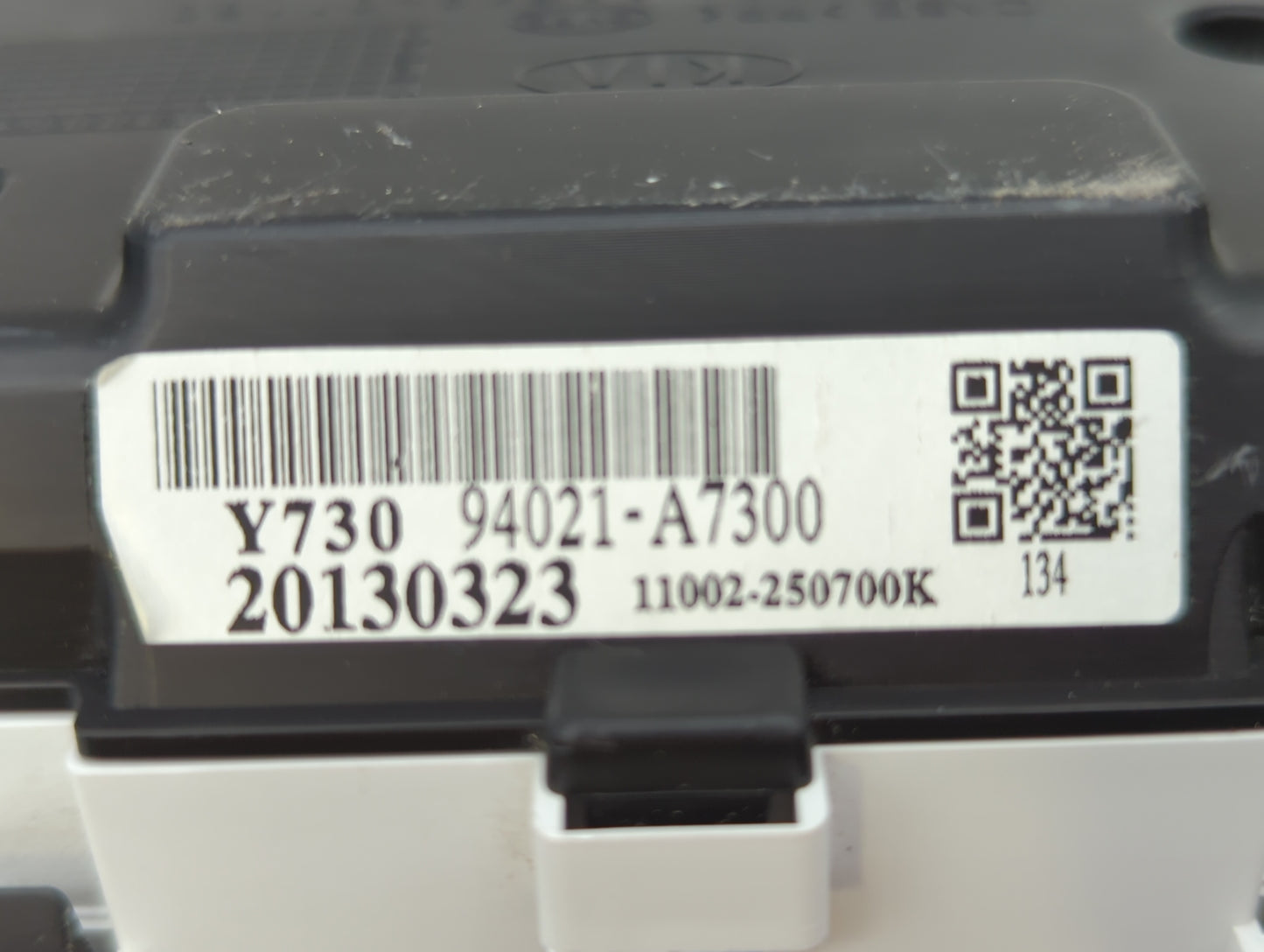 2016 Kia Forte Instrument Cluster Speedometer Gauges P/N:94021-A7300 Fits OEM Used Auto Parts - Oemusedautoparts1.com