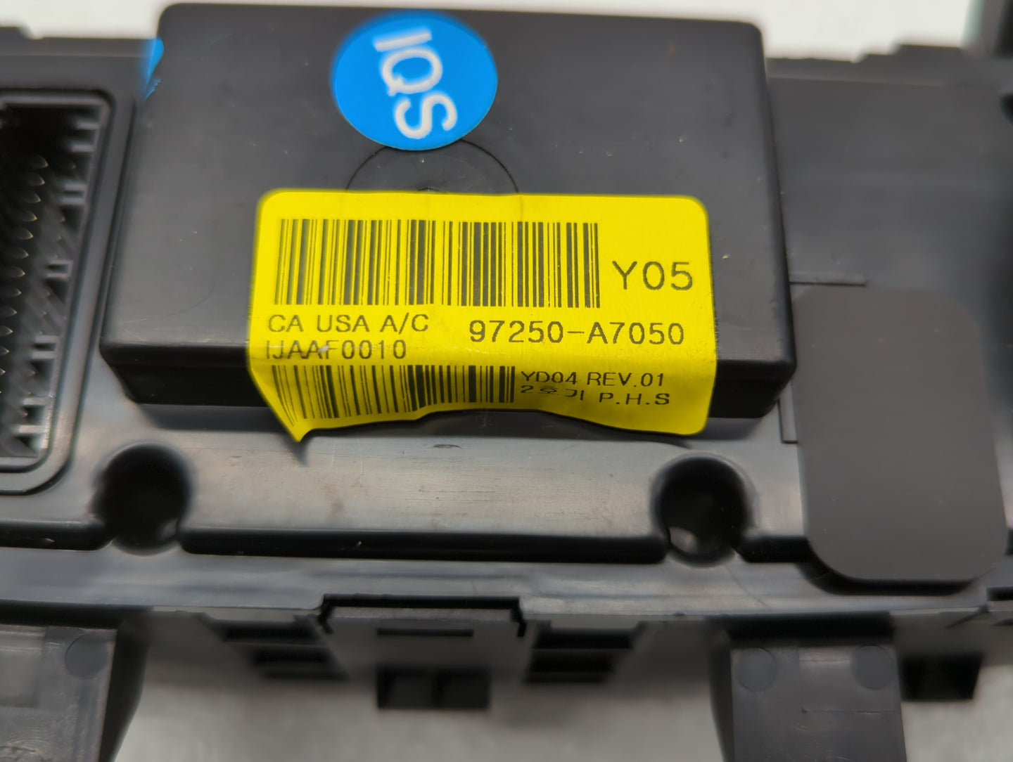2014-2016 Kia Forte Climate Control Module Temperature AC/Heater Replacement P/N:97250-B0AA0 97250-A7XXX Fits Fits 2014 2015