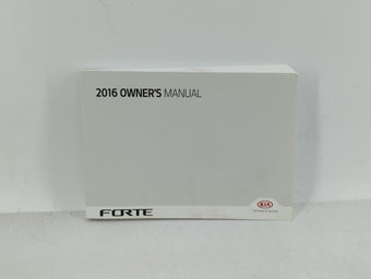 compare product 2016 Kia Forte Owners Manual Book Guide OEM Used Auto Parts