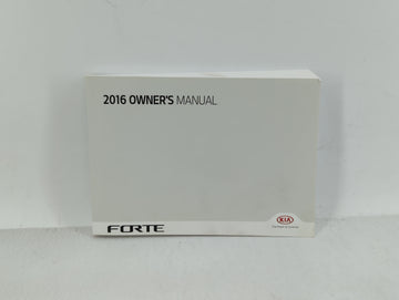 2016 Kia Forte Owners Manual Book Guide OEM Used Auto Parts - Oemusedautoparts1.com