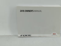 2016 Kia Forte Owners Manual Book Guide OEM Used Auto Parts - Oemusedautoparts1.com