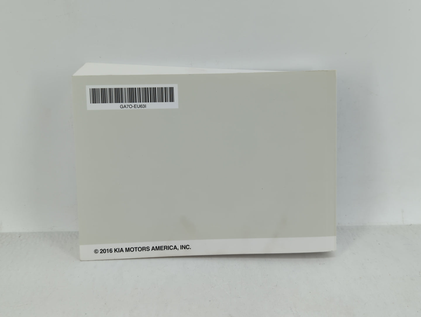 2016 Kia Forte Owners Manual Book Guide OEM Used Auto Parts - Oemusedautoparts1.com