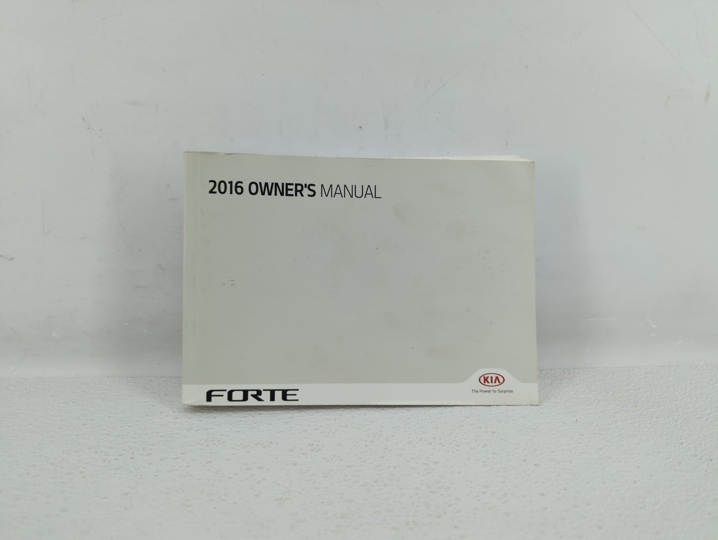 2016 Kia Forte Owners Manual Book Guide OEM Used Auto Parts - Oemusedautoparts1.com