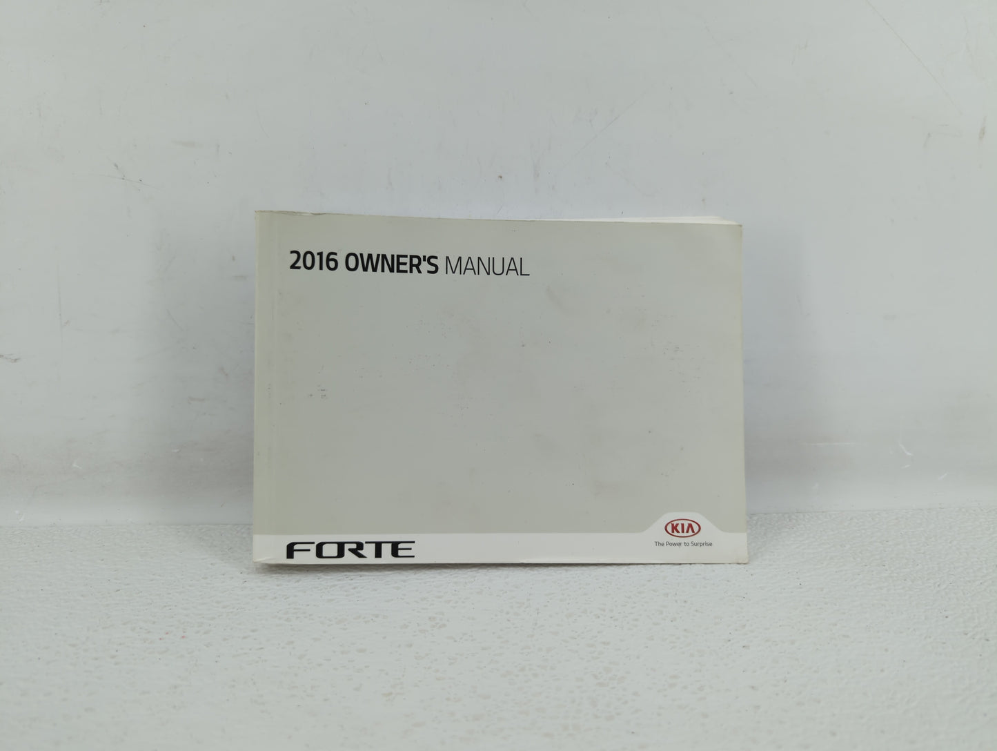 2016 Kia Forte Owners Manual Book Guide OEM Used Auto Parts - Oemusedautoparts1.com