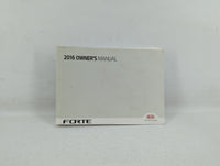 2016 Kia Forte Owners Manual Book Guide OEM Used Auto Parts - Oemusedautoparts1.com