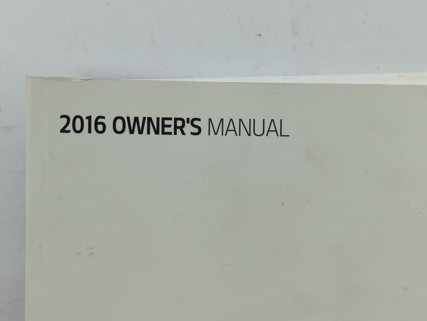 2016 Kia Forte Owners Manual Book Guide OEM Used Auto Parts - Oemusedautoparts1.com