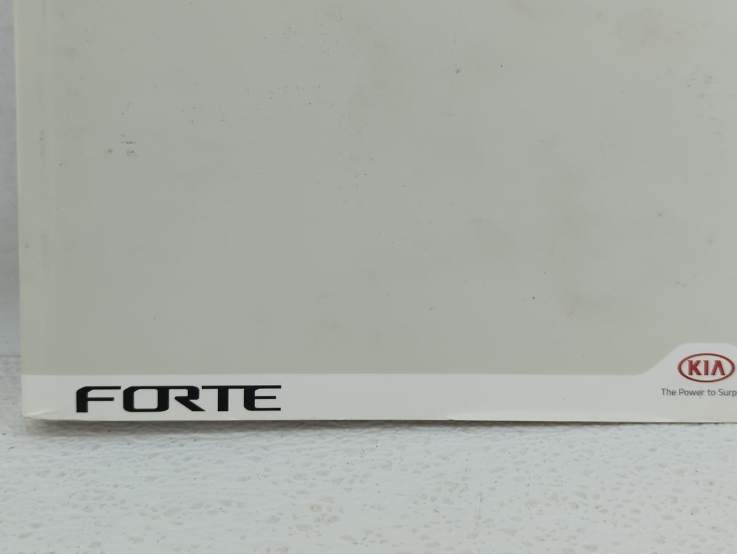2016 Kia Forte Owners Manual Book Guide OEM Used Auto Parts - Oemusedautoparts1.com