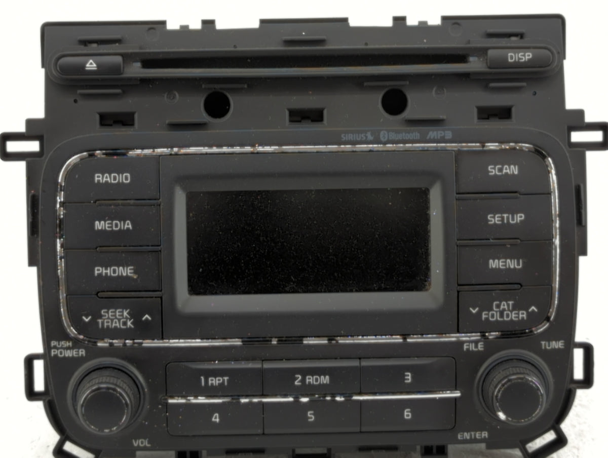 2014-2016 Kia Forte Am Fm Cd Player Radio Receiver 440703 - Oemusedautoparts1.com