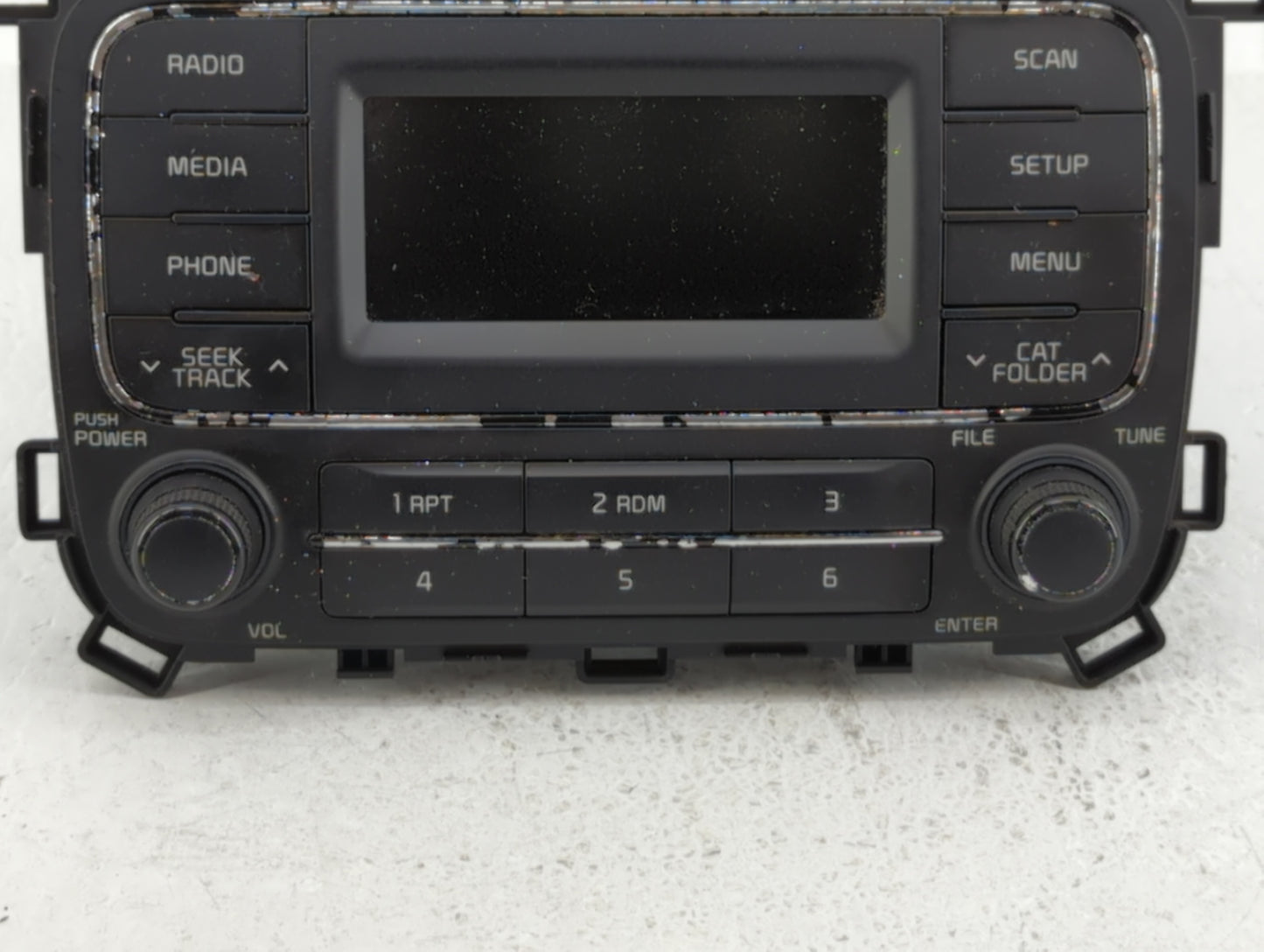 2014-2016 Kia Forte Am Fm Cd Player Radio Receiver - Oemusedautoparts1.com