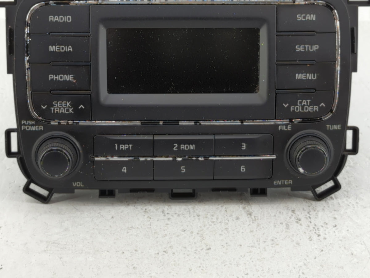 2014-2016 Kia Forte Am Fm Cd Player Radio Receiver 440703 - Oemusedautoparts1.com