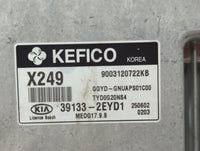 2016 Kia Forte PCM Engine Control Computer ECU ECM PCU OEM P/N:39133-2EYD1 39133-2EYB7 Fits OEM Used Auto Parts - Oemusedaut