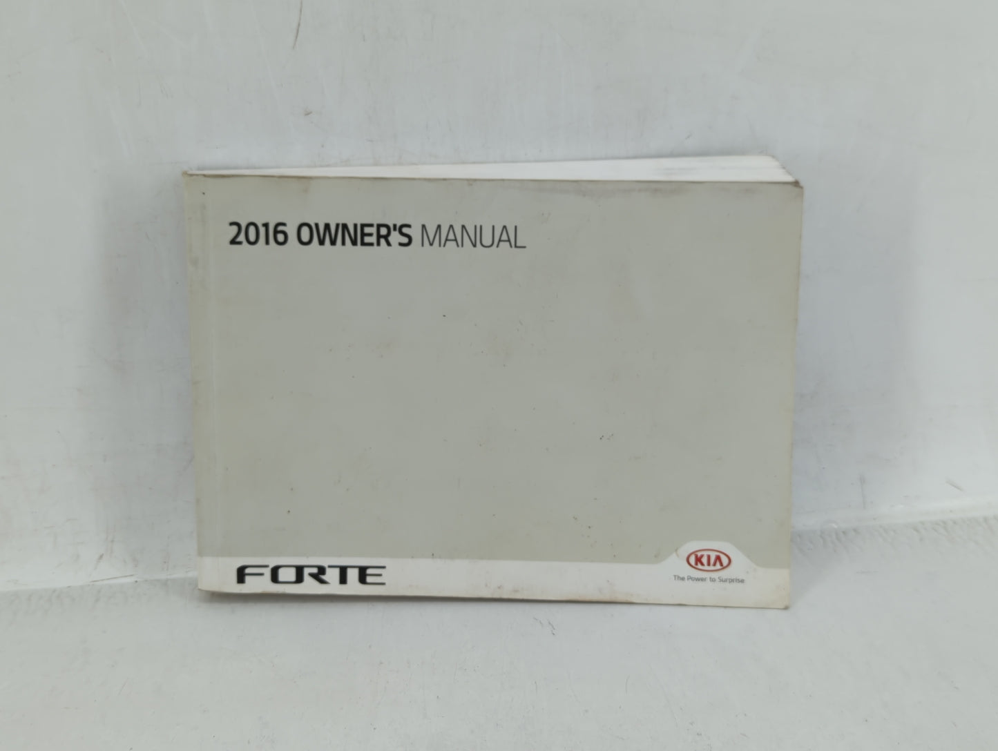 2016 Kia Forte Owners Manual Book Guide OEM Used Auto Parts - Oemusedautoparts1.com
