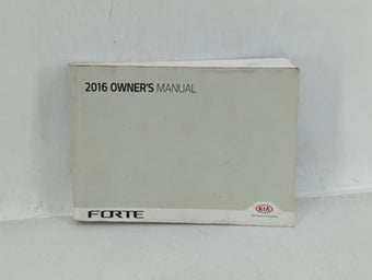compare product 2016 Kia Forte Owners Manual Book Guide OEM Used Auto Parts